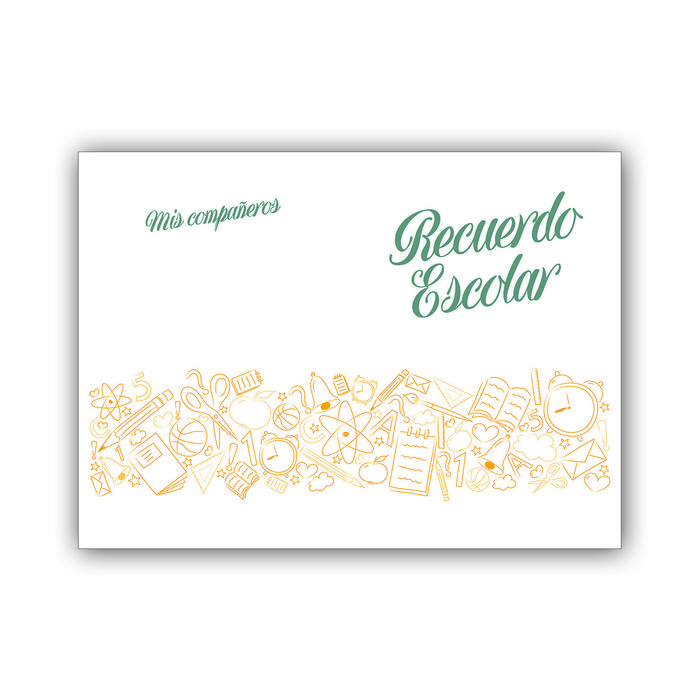Carpeta Recuerdo Escolar (Cod. 20101)
